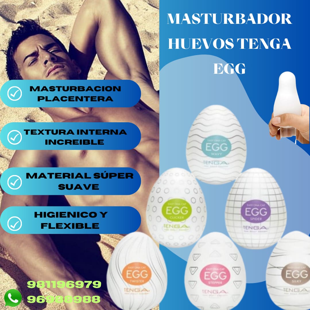 EL MASTURBADOR MASCULINO -HUEVOS TENGA-FLEXIBLE-SEXSHOP LIMA 981196979